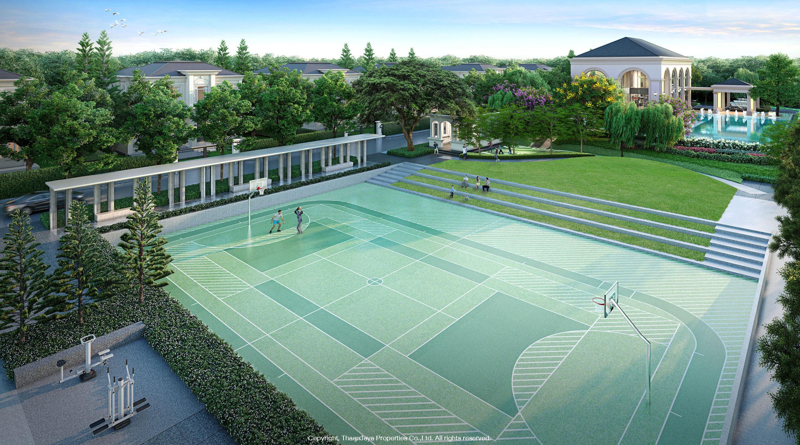 WELL-APPOINTED AMENITIES & SPORTS PARK